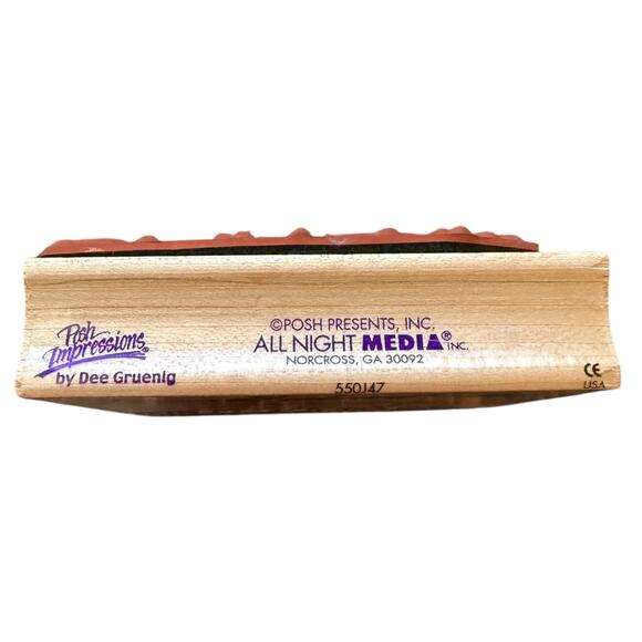 All Night Media It's All About The Journey 550J47 Rubber Stamp - Picture 3 of 3